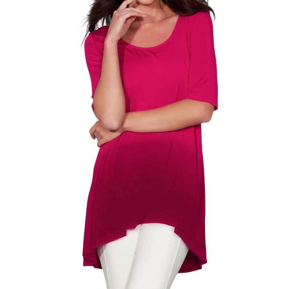 NEW STELLA CARAKASI raise the bar top in hibiscus dip dye